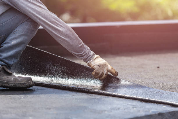 Professional Waterproofing technician working in Fremont, NC